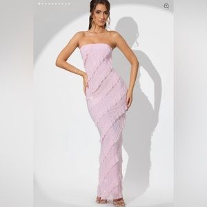 Oh Polly Pink Sequin Dress